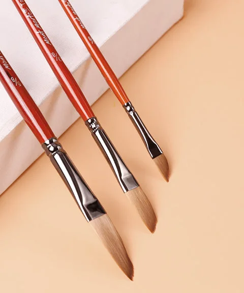 3 Pcs Deluxe Dagger Paint Brush Set-Himinee.com
