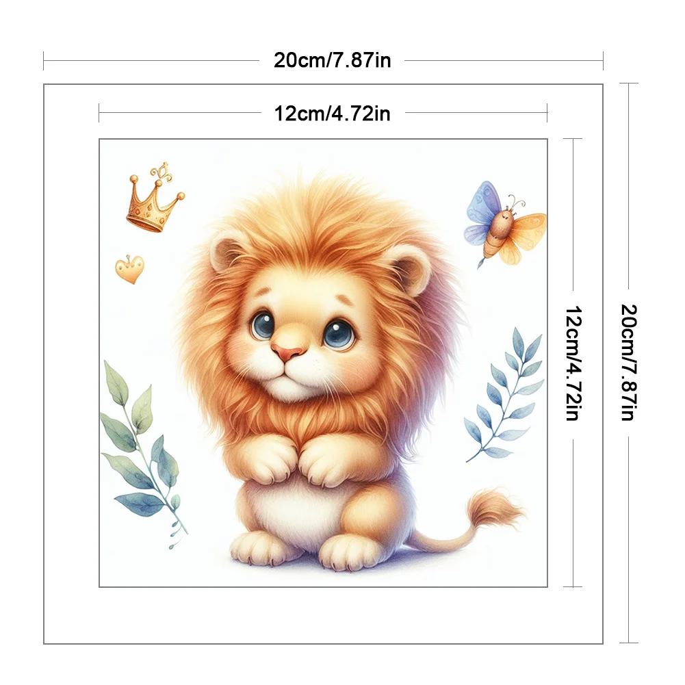 11CT Stamped Cross Stitch Pillowcase - Sleeping Panda(Canvas|45*45CM) - Eco-Friendly Cotton Thread