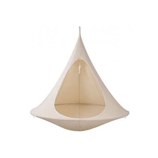 Homemys Outdoor aerial hanging conical hammock hanging chair