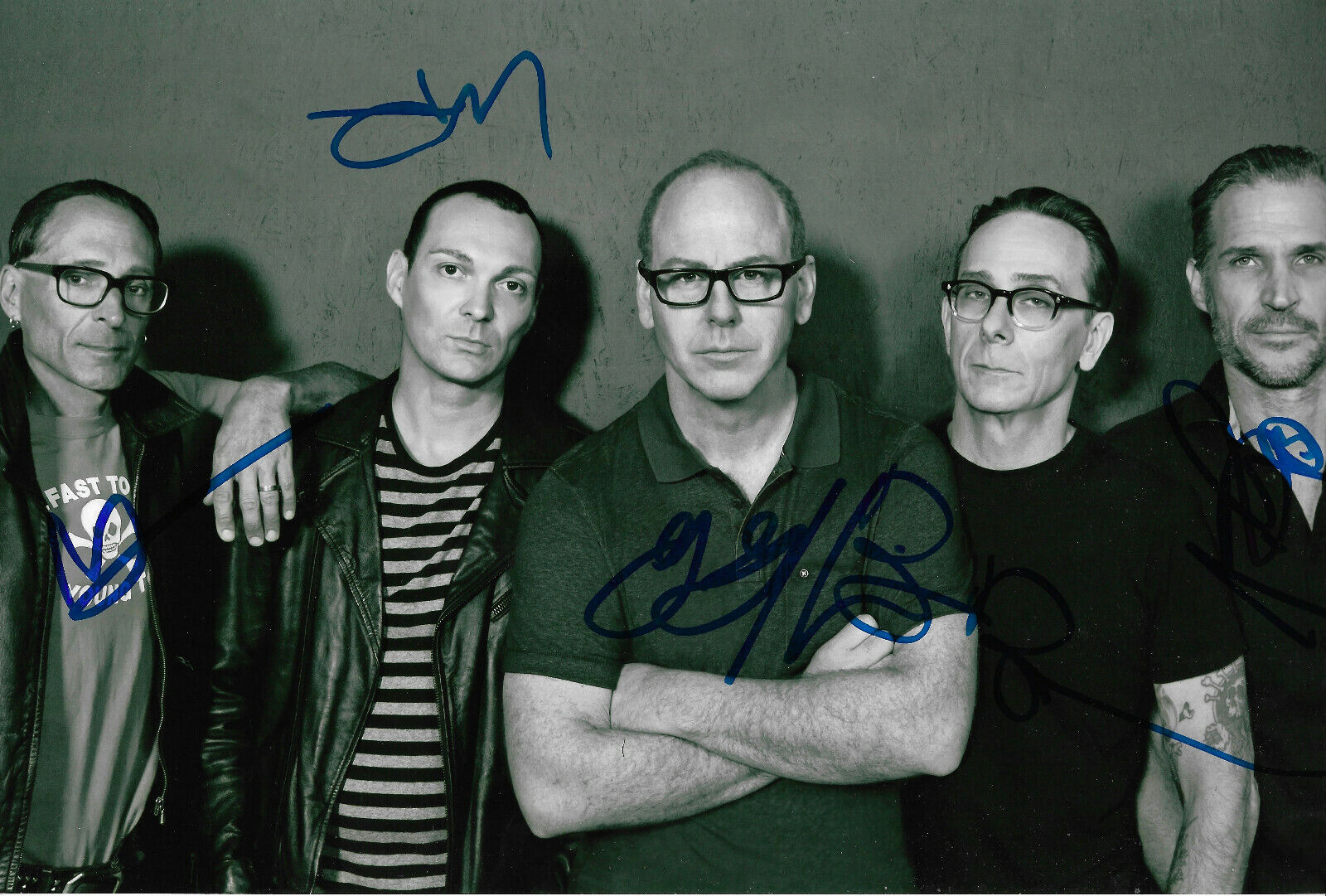 Bad Religion full signed 8x12 inch Photo Poster painting autographs