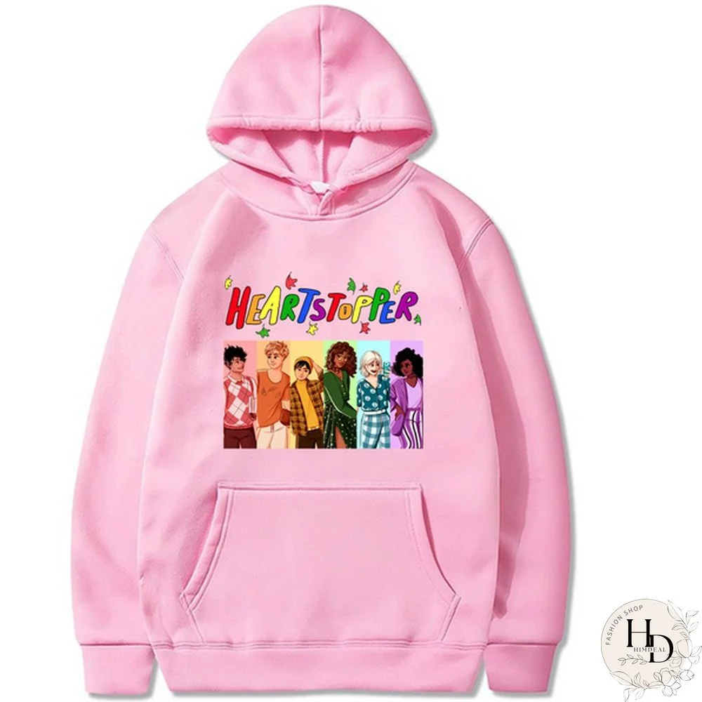 Heartstopper Nick Hoodie Gay Pride June Sweatshirts Cozy Tops Sudadera Felpa Moletom