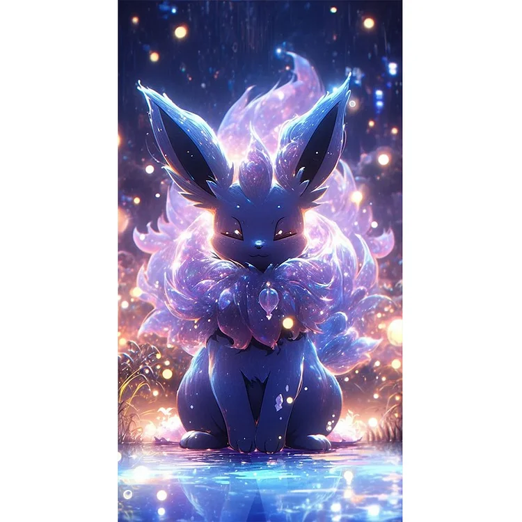 Pokemon 30*55CM (Canvas) Full Round Drill Diamond Painting gbfke