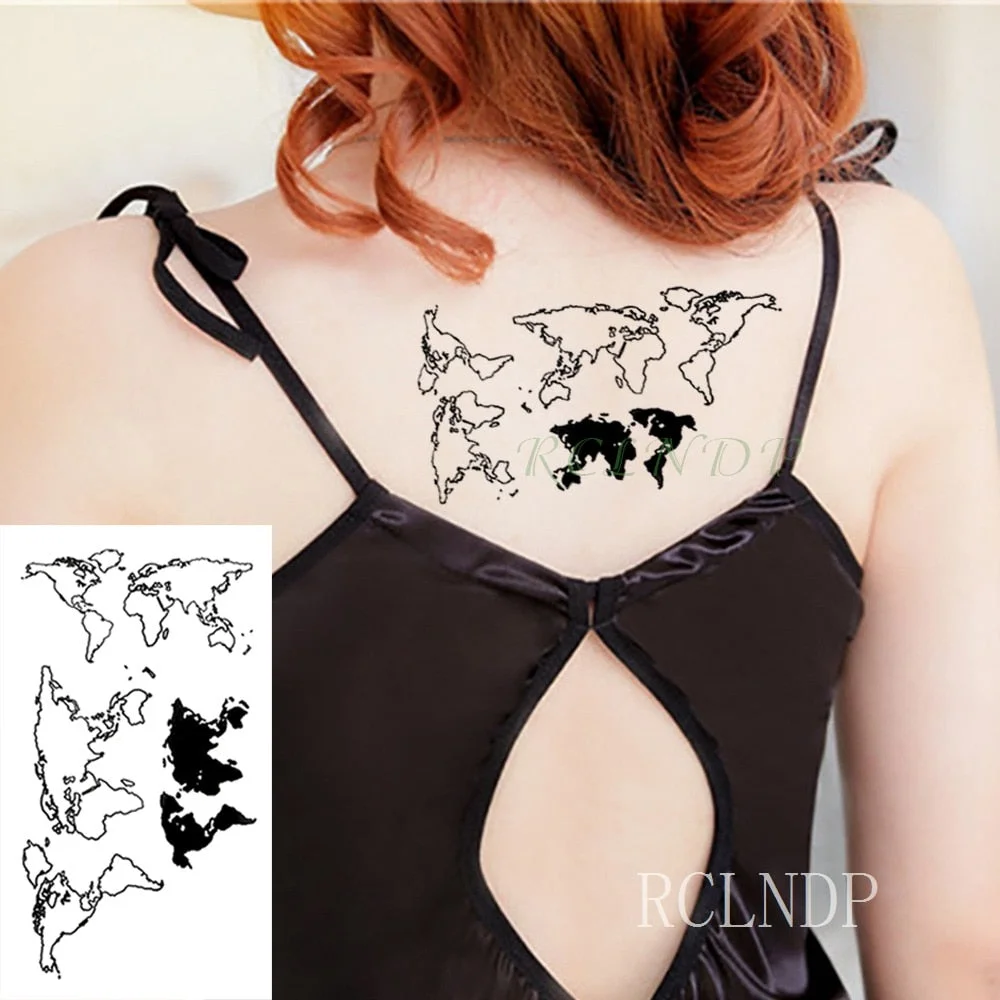 Waterproof Temporary Tattoo Stickers cartoon lovely dog head animal Fake Tatto Flash Tatoo small tattoos for girl Women Men kid