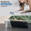 Portable Dual Plug Capsule Fast Charging Power Bank With IOS And Type-C Connector For Apple and Android Phones Wireless Charging Stand