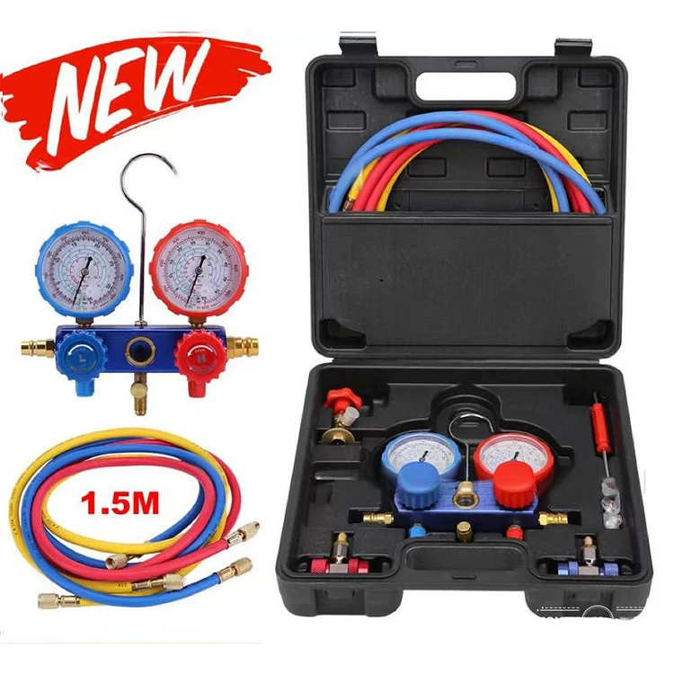 🏆❄️❄️🧰3 Way R134/R22/R410 AC Gauges