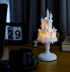 Fairy Tale Town Plaster Touch Aromatherapy Lamp Bedroom Bedside Atmosphere Essential Oil Night Light