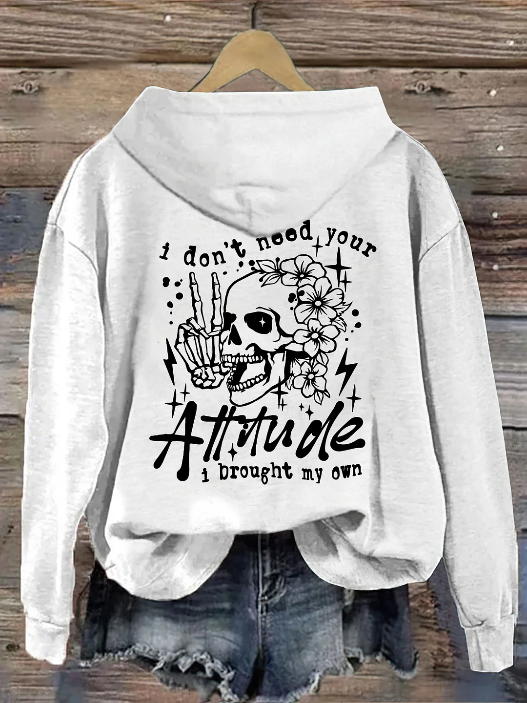 I Don't Need Your Attitude Hoodie