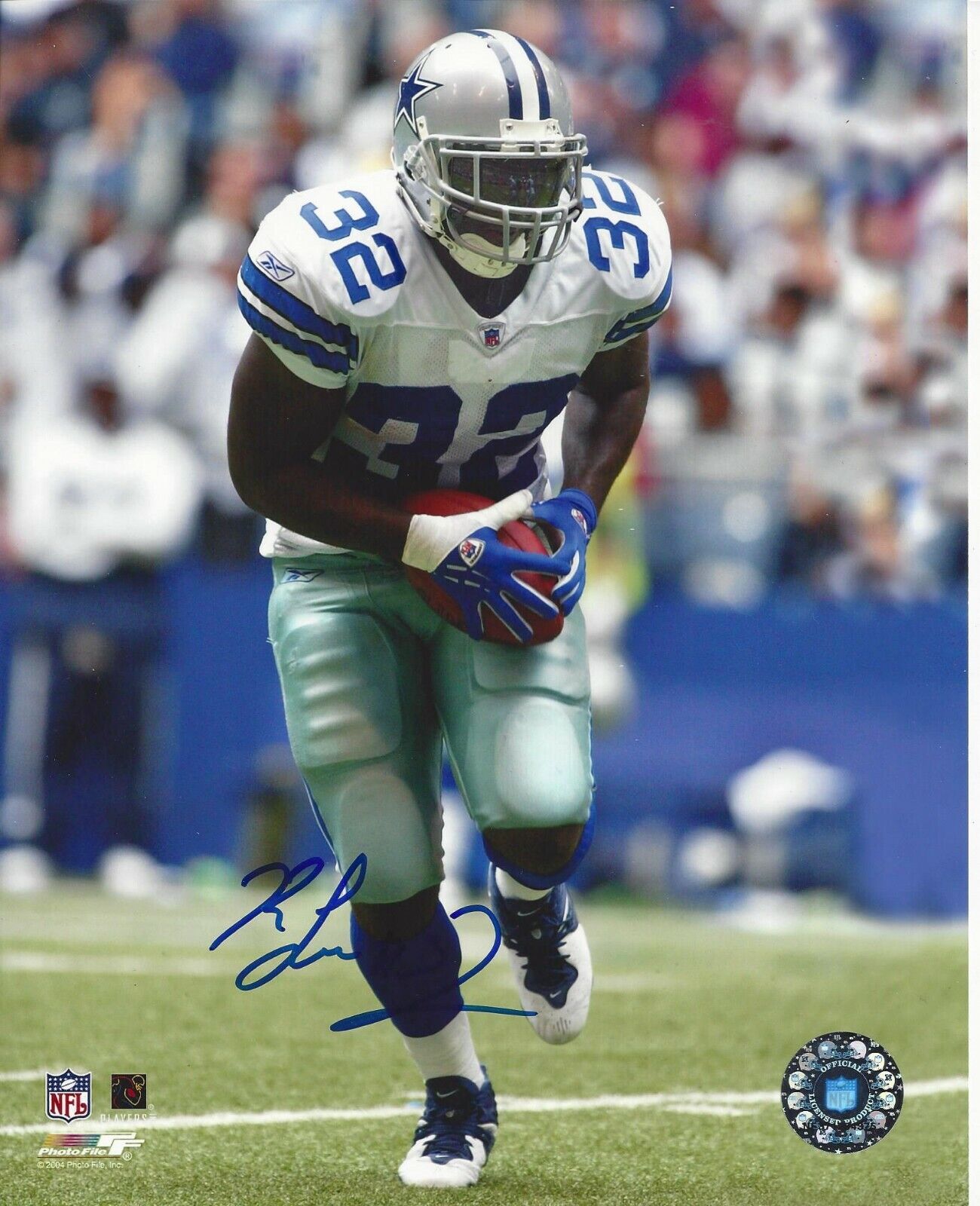 ReShard Lee autographed 8x10 Dallas Cowboys#4