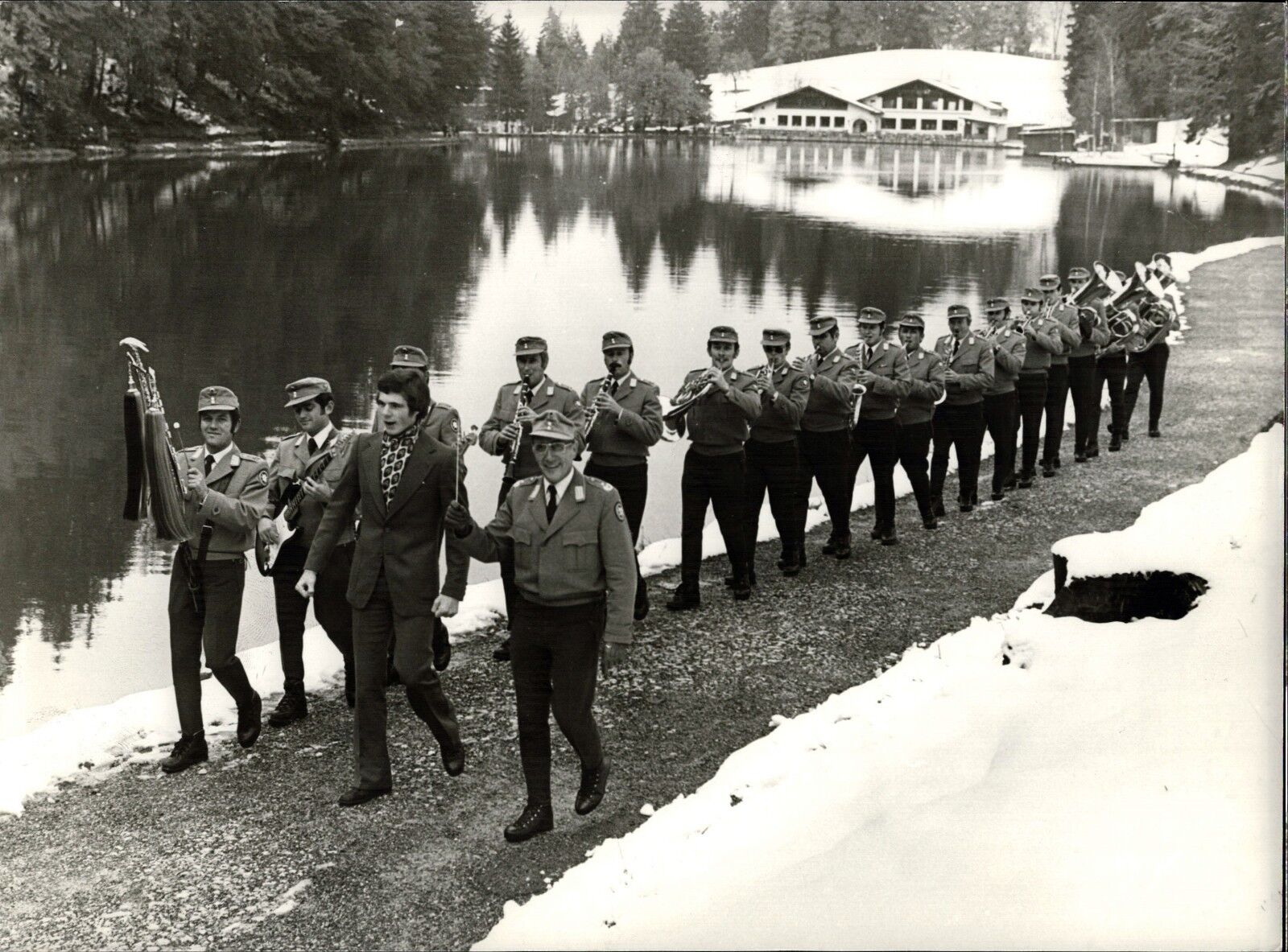 Heintje - Mountaineer Music Corps Vintage Press Photo Poster painting Norbert Unfried U-4309