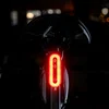 Bicycle Tail Light Smart Brake Sensor IPX6 5 Modes Mountain Road Bike Night Riding Bluetooth Password Cable Lock