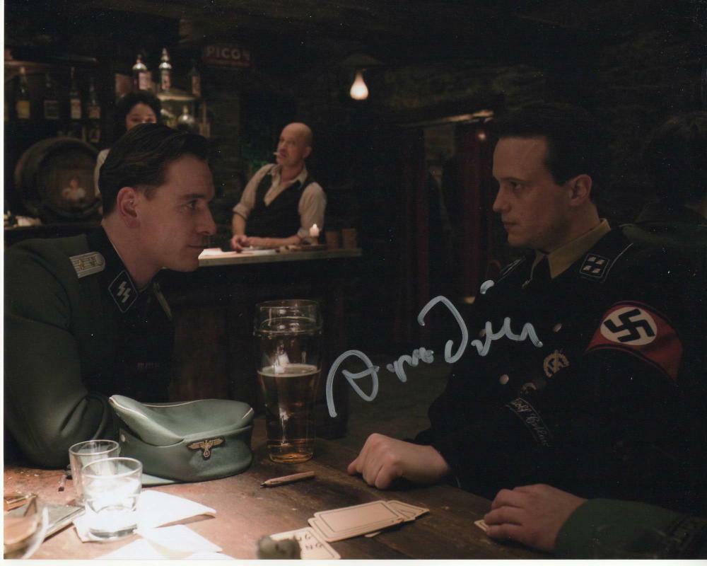 AUGUST DIEHL SIGNED AUTOGRAPH 8X10 Photo Poster painting INGLOURIOUS BASTERDS MICHAEL FASSBENDER