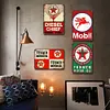 4PCS Gas Oil - Metal Tin Signs Set(8*12Inch/12*16Inch) - Garage