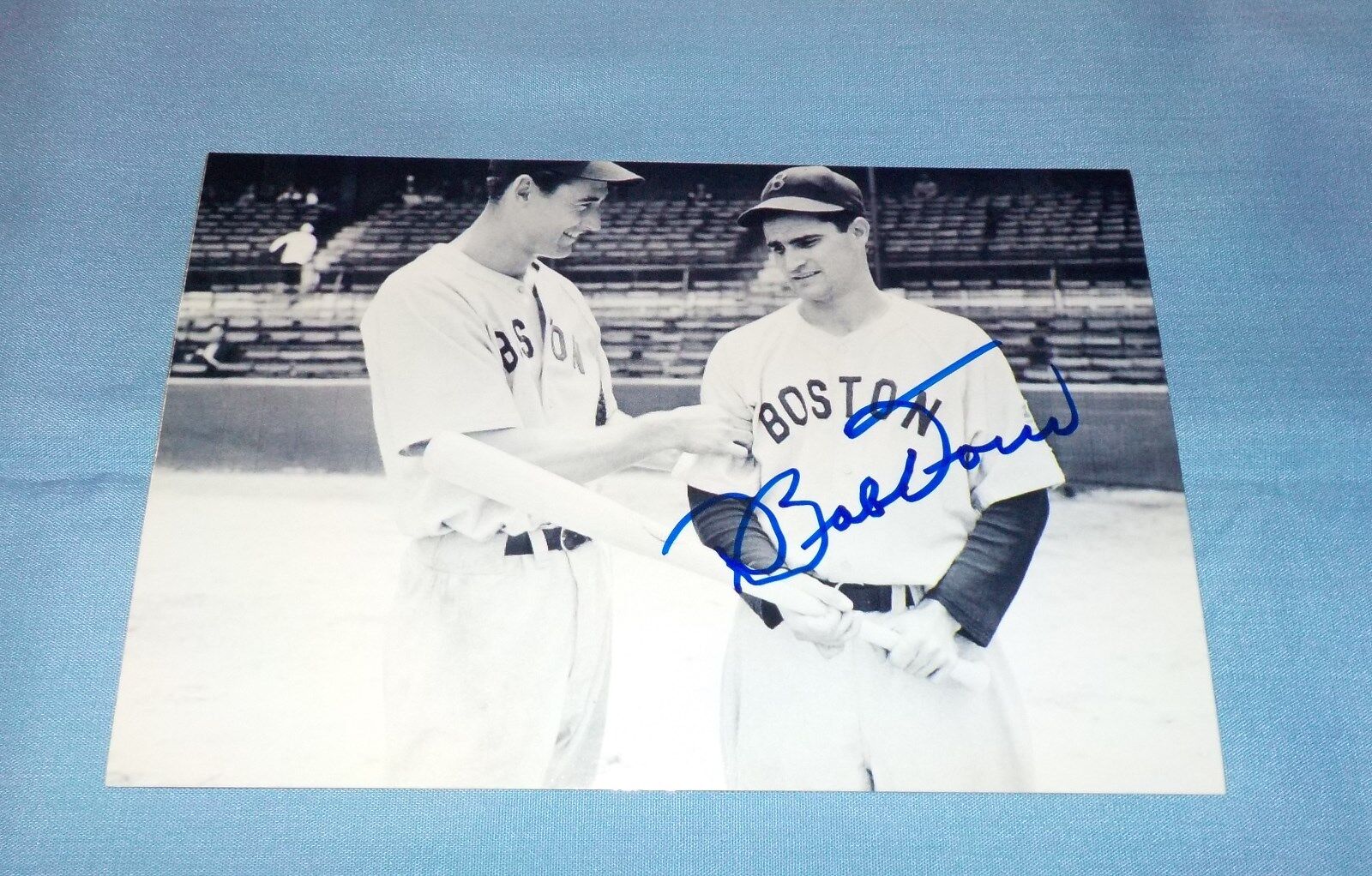 Bobby Doerr Signed Autographed Photo Poster painting Boston Red Sox HOF