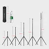 LK61 Aluminum Alloy Folding Light Stand, Fill Light, Flash Stand, Universal Indoor and Outdoor, All-Terrain, Multifunctional Folding Tripod
