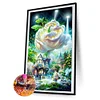 Diamond Painting -DIY Round Drill Rose Castle(70*40 CM)