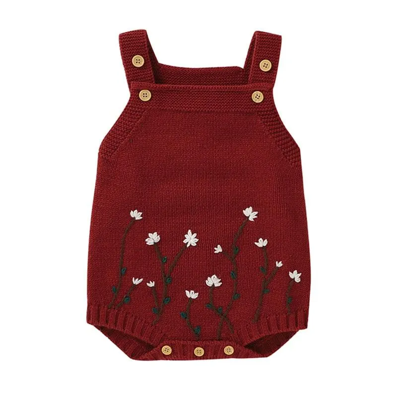 Autumn Winter Infant Baby Romper Newborn Baby Boy Girl Cute Lion Head Braces Clothes Rompers Baby Boys Girls Knitted Rompers