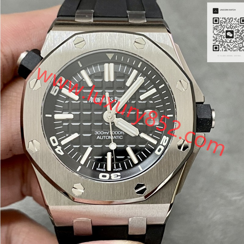 APS廠 AUDEMARS PIGUET愛彼 皇家橡樹離岸型 ROYALOAK OFFSHORE 男錶 黑色錶盤