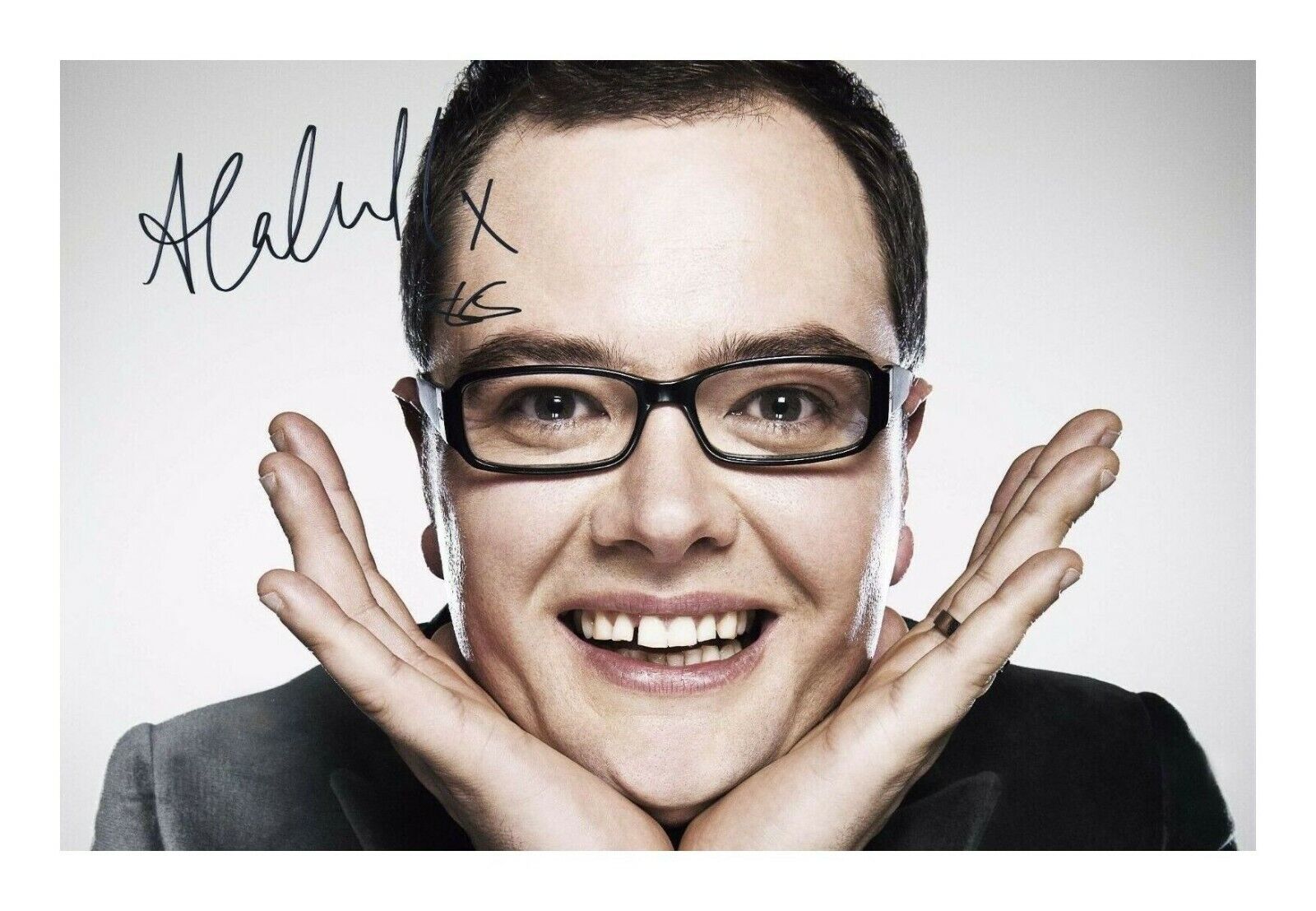 ALAN CARR AUTOGRAPH SIGNED PP Photo Poster painting POSTER