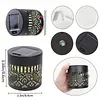 Solar Fence Lights Mandala Theme Waterproof Metal Solar Powered Deck Step Stair Lights for Garden Post Patio Decor Gifts for Women Mom