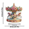 Carrousel acrylique - Ornement d&rsquo;artisanat 5d bricolage