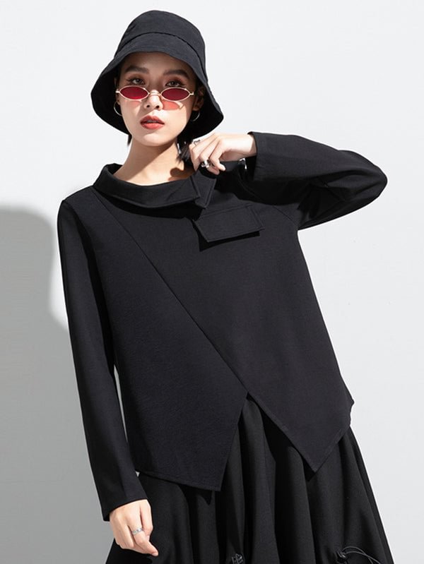 Original Irregularity Split-Joint Sweatshirts