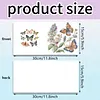 6Pcs Diamond Painting Butterfly Flower Bush Greeting Card Set with Envelopes for Birthdays Thanksgiving & Special Occasion