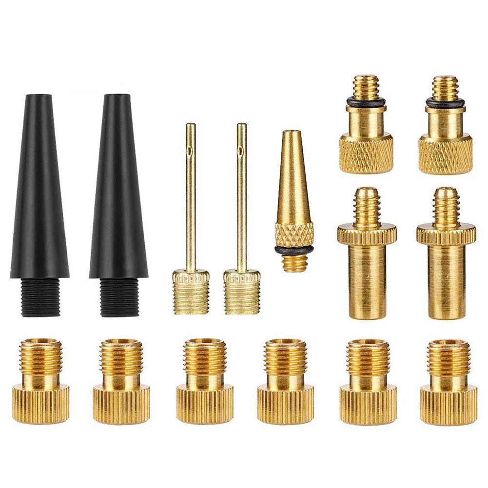

Bike Valve Type Adaptor Bike Wheel Tire Valve Adapter Cap Tube Pump (15pcs), 501 Original