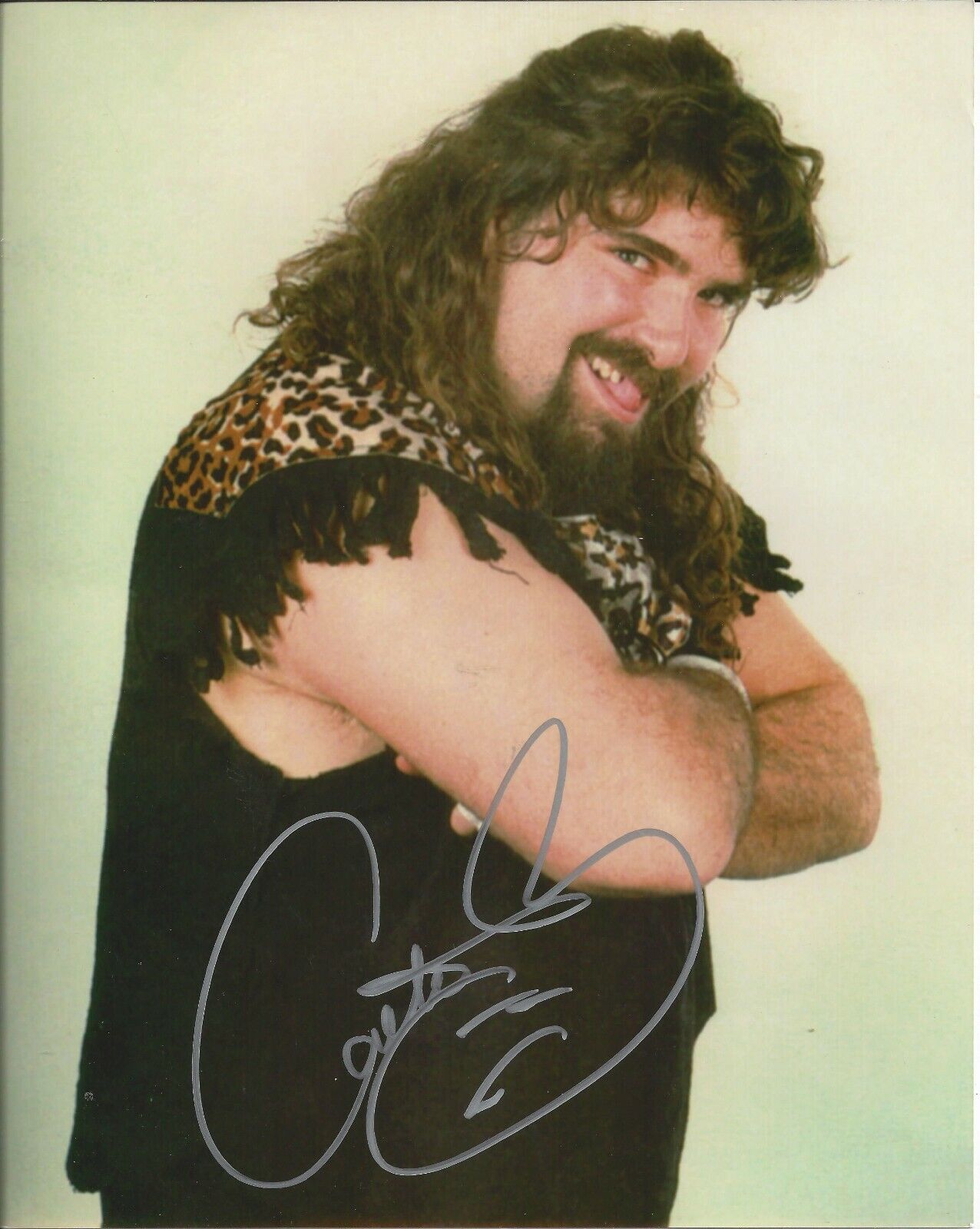 Mick Foley autographed 8x10 #2 WWEAttitude Era Cactus Jack