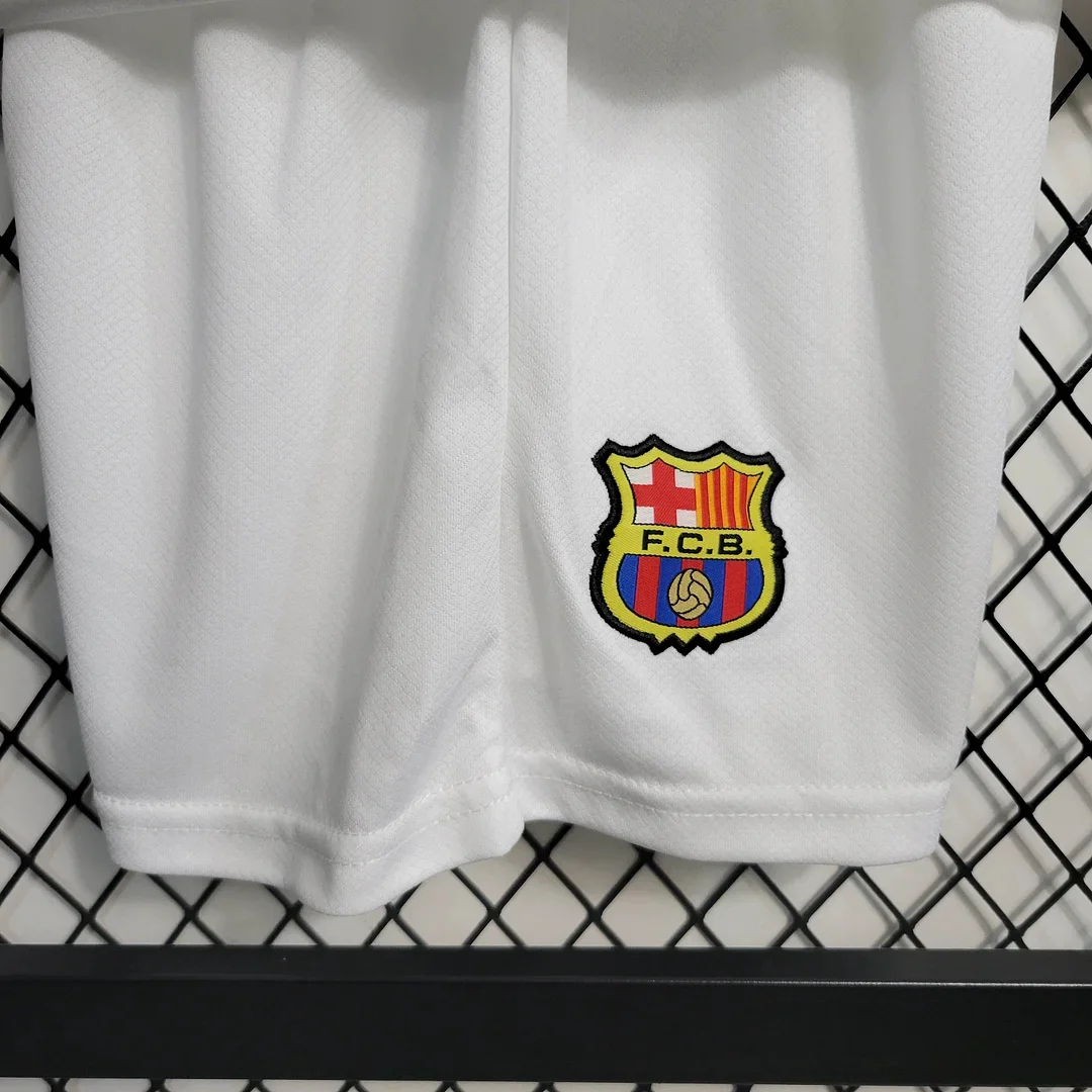 2023/2024 Kids Size  Barcelona Away Football Shirt 1:1 Thai Quality