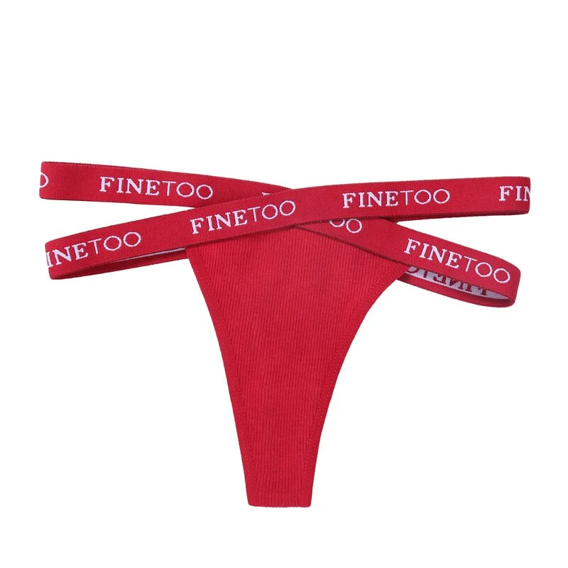Billionm Women Panties Cotton Underwear Hollow Out Waist Sexy Thong Cross Rope Underpants for Women Female New Intimates Lingerie
