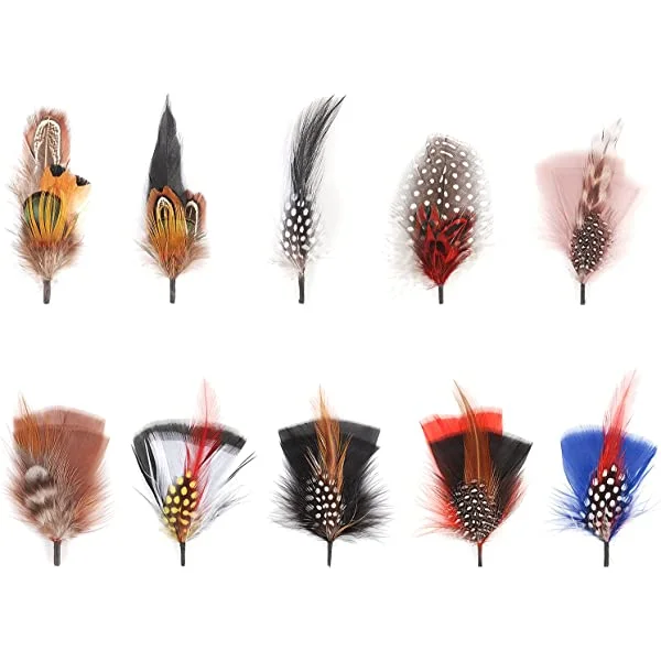 Natural Colored Feathers For Hats-1
