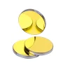 Co2 Laser Si Mirrors Reflective Lens for Cut Machine Gold-Plated Silicon Dia19.05/20/25/30 10.6um 400W Mirrored Lenses Engraver