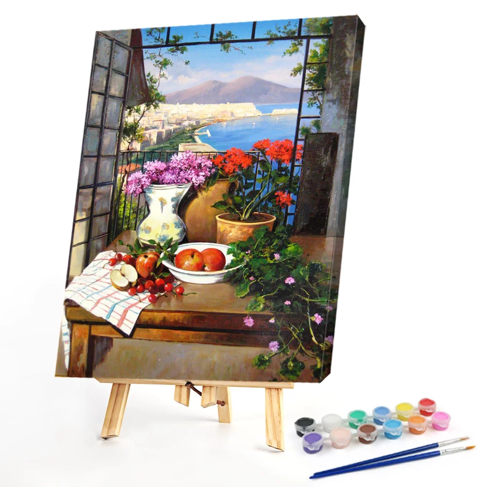 Table Flower Fruit - Paint By Numbers(40*50CM)