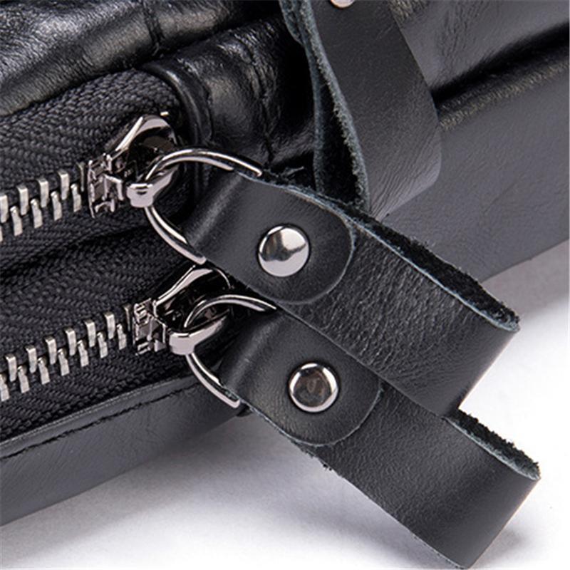 Leather Outdoor Casual Chest Bag Crossbody Bag