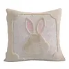 Easter Bunny Accent Pillowcase Cushion Cover for Sofa Bed Living Room Home Decor