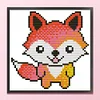 Fox-14CT Stamped Cross Stitch Kit(14*15cm)