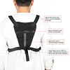 Unisex Front Chest Pack Breathable Lightweight Front Vest Bag Hip Hop Streetwear
