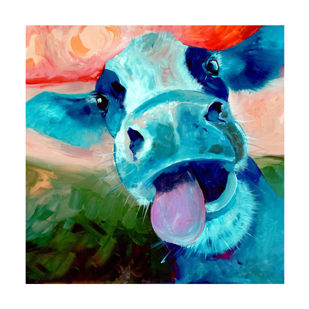 

Cow - Round Drill Diamond Painting - 40*40CM, 501 Original