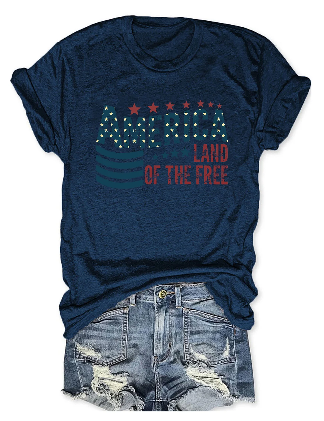 Americana Land Of The Free T-shirt
