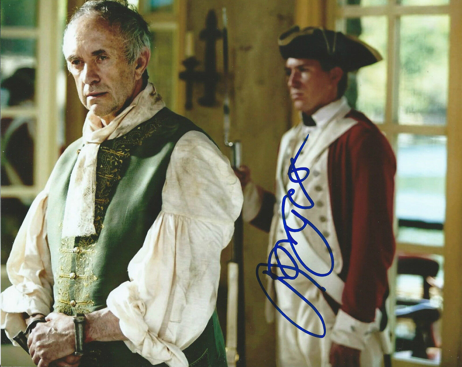 **GFA Pirates of the Caribbean *JONATHAN PRYCE* Signed 8x10 Photo Poster painting MH2 COA**