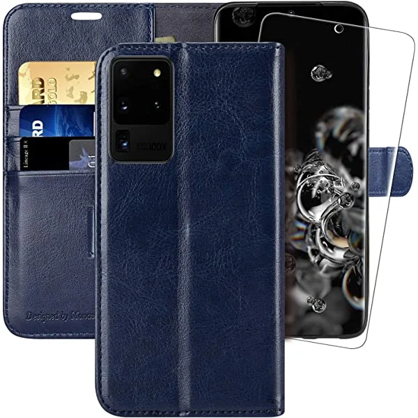 MONASAY Samsung Galaxy S20 Ultra 5G Wallet Case, 6.9 inch
