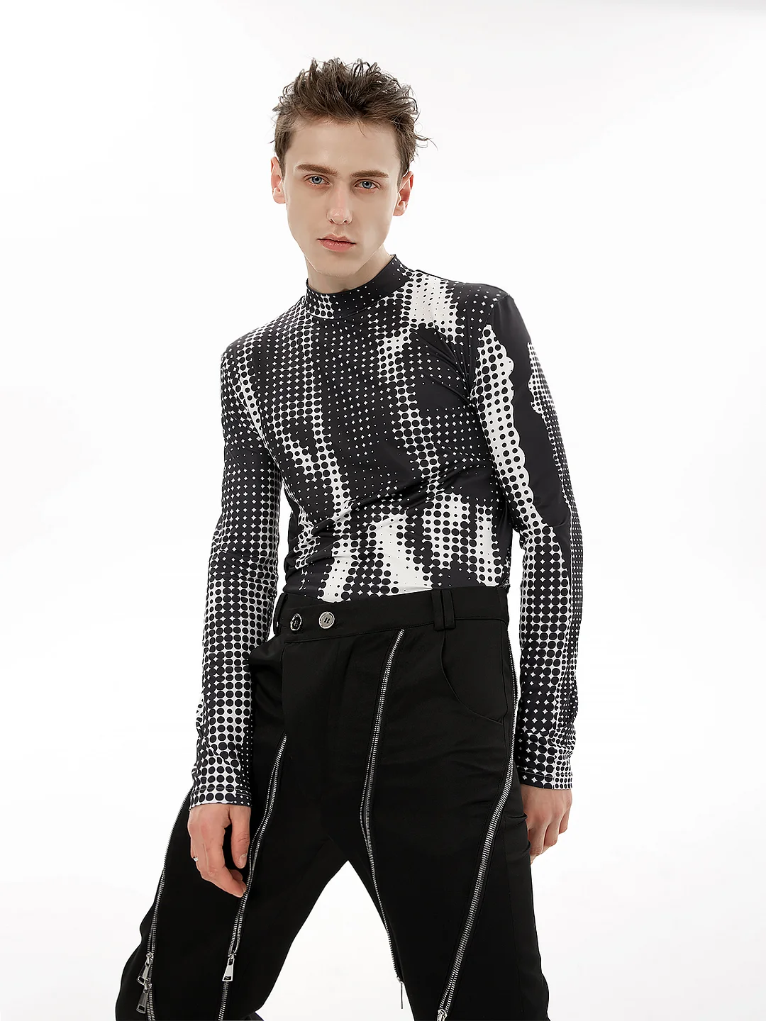 Pioneer illusion bottoming shirt