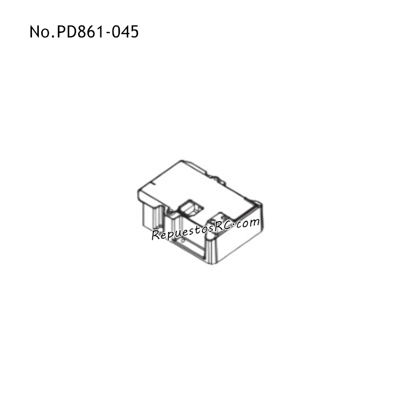 PD RACING TK10 Repuestos para Coches RC Receptor PD861-045