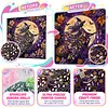 Witch Framed Special Shape Diamond Painting Kit 25x25cm for Adults