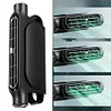 2Pcs Car Interior Rear Headrest Fan 3 Speeds Adjustable Car Interior Accessories