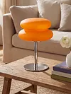 Mid Century Modern Desk Lamps Reusable Intage Dimmable Bedside Small Lamps USB Rechargeable Aesthetic Cute Table Light Unique Home Mushroom Decor