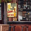 Beer - Vintage Metal Signs - 20*30cm/30*40cm - Warning
