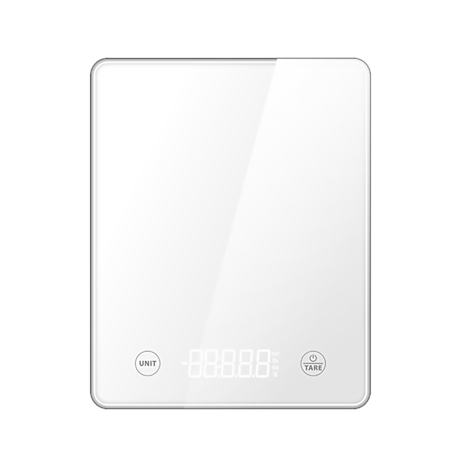 

Digital Kitchen Scale, Precision Electronic Food Weighing Scale with LCD, White, 501 Original
