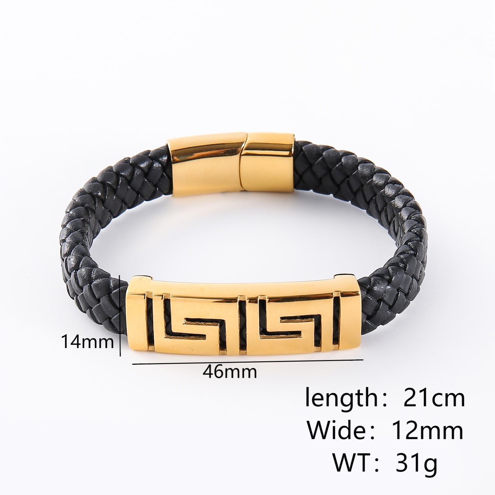 Minimalist Chain Stainless Steel Electroplating Bangles