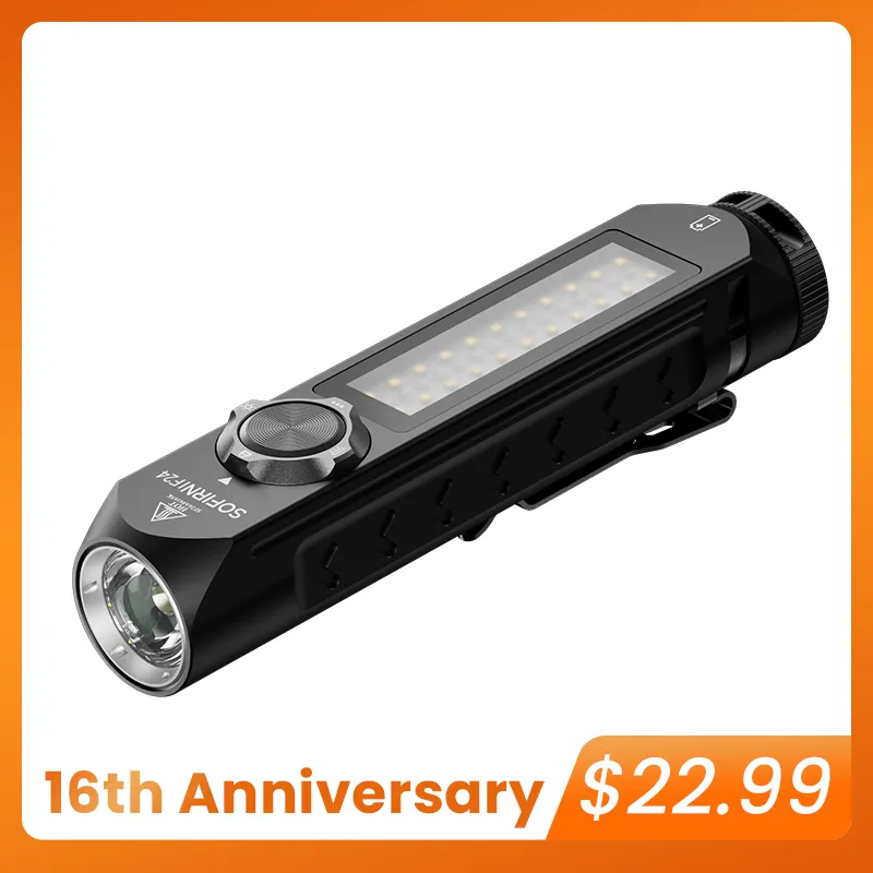Sofirn IF24 RGB SST40 2000 Lumens Powerful LED Flashlight